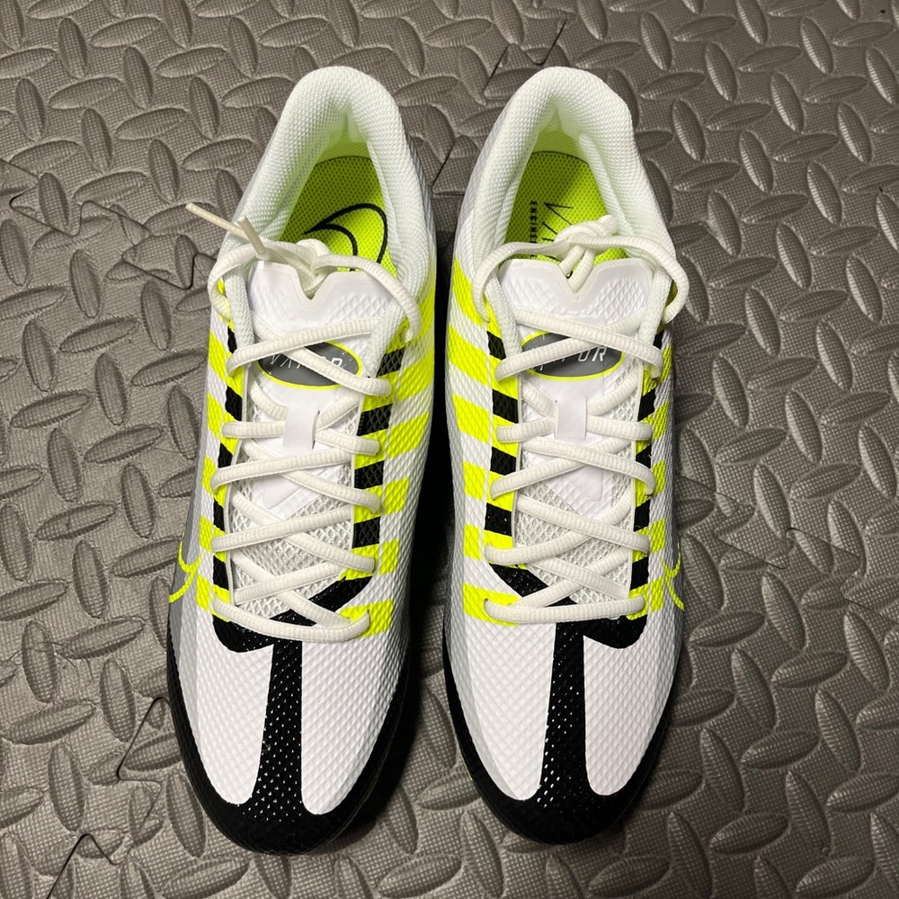Nike Vapor Edge Speed 360 Volt/White/Grey Football Cleats DQ5110-071 - Picture 14 of 14